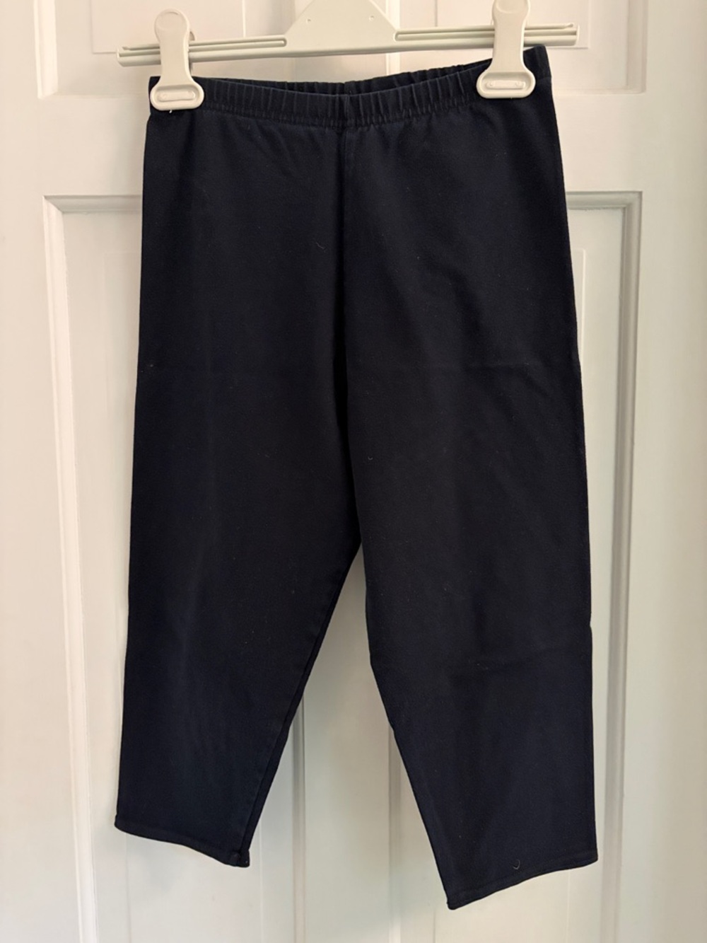 Black Stretch Capri Pants
